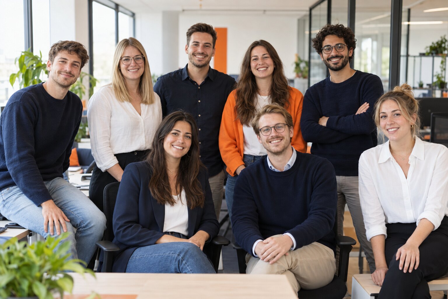 Das freundliche Team von ER Call Center